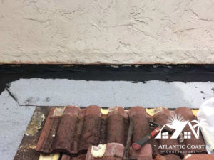 tile roof leak repair